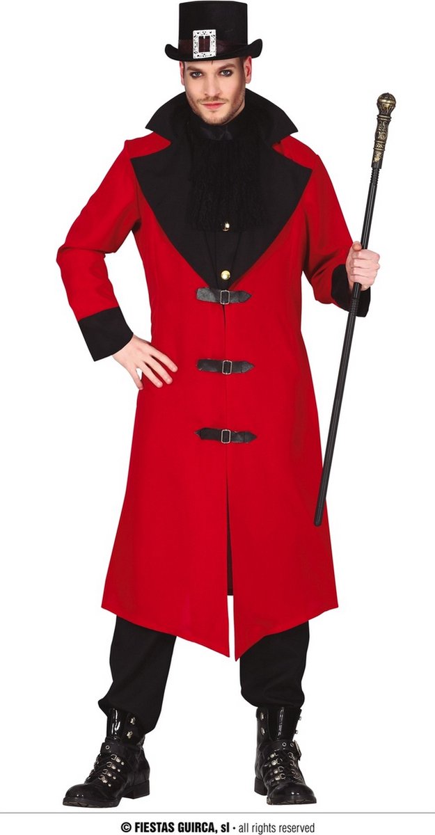 Gotisch Kostuum | Gothic Devil | Man | Maat 48-50 | Halloween | Verkleedkleding